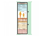 WhiteCoat Clipboard® Trifold - Mint Flight Medic Edition